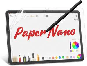 2 PACK Paperfeel Screen Protector Designed for  Galaxy Tab S9 / Tab S9 FE/Tab S8 / Tab S7 11 inch Anti Glare Like Drawing on Paper