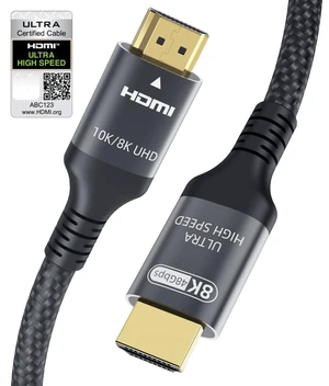 Certified 10K 8K 4K HDMI 2.1 Cable 5FT 48Gbps Ultra High Speed HDMI? Cord Certified 10K 8K 4K HDMI 2.1 Cable 5FT 48Gbps Ultra High Speed HDMI? Cord