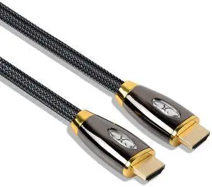 Ultra HD HDMI Cable High Speed HDMI Braided Cord High-Definition Multimedia Interface 2.0 18GBPS 4K60HZ (4K 10FT)