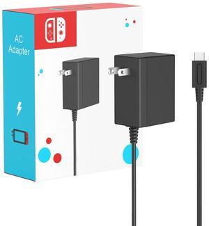 45W Charger for Nintendo Switch - 15V 2.6A AC Adapter Fast Charging with 5FT USB C Cord - Compatible with Switch Lite OLED Steam Deck - Support TV Mode