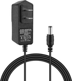 12V 1.5A DC Power Supply 18W AC Adapter 100-240V 50-60Hz to DC 12 Volt 1500mA Transformer Replacement Power Cord 4.92ft with 5.5 x 2.5mm Barrel for LED Lights CCTV Camera Router