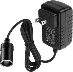 AC to DC Converter 2A 24W Car Cigarette Lighter Adapter - AC/DC 110v-240v to 12v Power Adapter for Vehicles Compatible with Car MP3 Players humidifiers Car Bluetooth Car Purifier and More