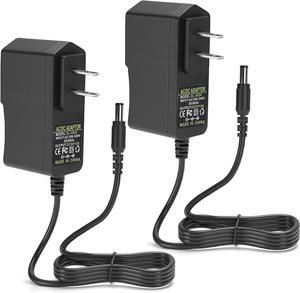 2PCS DC 5V 2A 10W Power Adapter AC 100-240V to DC 5V 2A AC Wall Power Adapte 5.5 x 2.5mm DC Jack Also Compatible with 5.5x2.1mm Socket Power Supply Wall Charger for CCTV Cameras & LED Lights