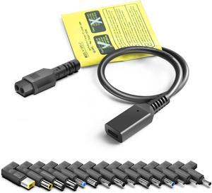 USB C to DC Adapter 15PCS DC Cable Kit Universal Laptop Charger Fit 20V PD Charger 100W 90W 65W 45W to Charge 19V~20V  HP Gateway     Laptops Speaker TV Monitor Soundbar