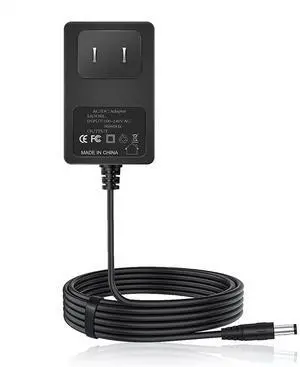12V AC DC Adapter Charger Compatible with Sunpin Sylvania  Craig Cooau DBPower YOTON ieGeek Synagy Wonnie Ematic Portable DVD Players.