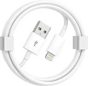 Car  Carplay Cable USB A to Lightning Cable  MFi Certified Charger Cord Compatible with iPhone 14pro max/14/13/12/11/XS/XR/X/8/7 iPad 4/5/6/7/8 Air 2/3 Car Charging Cable (3FT)