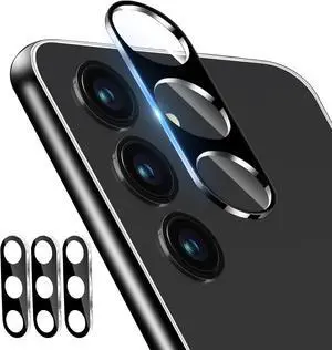 3 Pack Camera Lens Protector for  Galaxy S25 Tempered Glass Camera Protector Back Lens Cover Ultra HD 9H Hardness Anti-Scratch Case Friendly Easy to Install [No Affect on Night Shots]