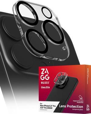 Glass Elite Anti-Glare Camera Lens Protector for iPhone 16 Pro Max / 16 Pro - Anti-Reflective Glass 5X Stronger Smudge-Free Eco-Friendly Easy Installation