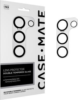 Galaxy S23 Plus /  Galaxy S23 Camera Lens Protector - 9H Tempered Glass - Durable Anti-Scratch Anti-Shatter - Ultra HD View w/ Night Shooting & Case Friendly Easy Install