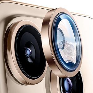 for iPhone 16 Pro Max/iPhone 16 Pro Camera Lens Protector - [1:1 Keep Original Lens Design  10X shatterproof] TOP 9H+ Tempered Glass Camera Screen Cover Case Friendly Desert Titanium