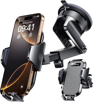 Support Téléphone Voiture Magnétique 360° - Aimants N52, Fixation Ventouse Puissante | Pour Tous Smartphones