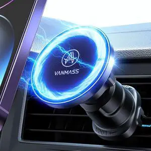 for MagSafe Car Mount2025 Upgraded TOP Magnet & Clip HookMagnetic Cell Phone Holder for Vent Universal Cellphone Stand Truck Cradle Accessories for iPhone 16 15 14 13 12 11 Android