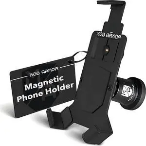 Heavy Duty Magnetic Phone Mount for Car - Universal Car Phone Holder for iPhone & Android Strong Magnet for Off-Road & Commercial Vehicles Cell Phone Car Accessories for Women & Men