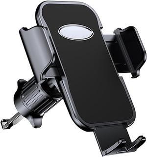 Cell Phone Holder Mount Upgraded Metal Hook Phone Mount in Air Vent Cell Phone Holder for Cell Phone Automobile Cradles Universal Smartphone