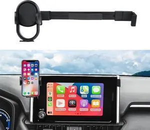 Car Phone Holder for 2023 2024 2025 Toyota RAV4 Accessories Phone Mount 8-Inch Screen Cell Car Automobile Cradles Hands-Free 360 Degree Rotation