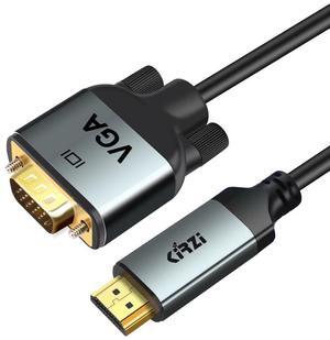 HDMI to VGA Cable Uni-Directional HDMI Computer to VGA Monitor Cable (10ft)