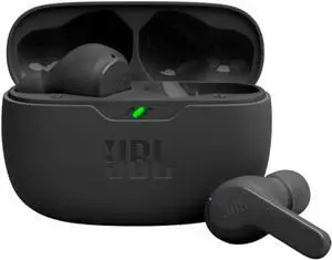 Vibe Beam - True Wireless Deep Bass Sound Earbuds Bluetooth 5.2 Water & Dust Resistant Hands-free call with VoiceAware Up to 32 hours of battery life (Black)