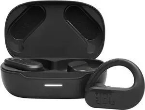 Endurance Peak 3 - Dust and Water Proof (IP68) True Wireless Active Earbuds Pure Bass Sound Up to 50 Total Hours of Playback with Speed Charge Ambient Aware & Talk Thru (Black)
