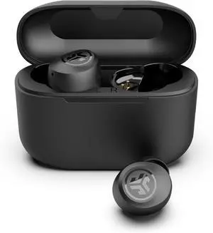Go Pop+ True Wireless Bluetooth Earbuds & Charging Case - Black App Support Dual Connect IPX4 Sweat Resistance Bluetooth 5 Connection 3 EQ Sound Settings Signature Balanced Bass Boost
