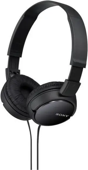 ZX Series Wired On-Ear Headphones Black MDR-ZX110