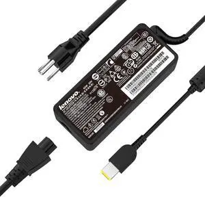 65W Laptop Square Tip Charger Fit for  Yoga 11e Thinkpad T460 T470 T470s L470 L460 L440 T450 T440 E560 E550 G50 G50-70 G50-80 Z50 Z50-70 X250 X240 AC Adapter Power (65W Square Tip)