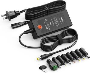 45W Universal 5V 6V 7.5V 9V 12V 13.5V 15V AC DC Adapter Power Supply for Household Eletronics LCD LED Strip Light Router HUB Speaker Smart Phone Tablet - Support Amps 0.5A 1A 2A 3A 3000mA Max.