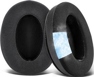 Cooling Gel Earpads Cushions for Audio-Technica ATH M50X/M40X HyperX Cloud/Alpha SteelSeries Arctis Ear Pads for  MDR-1ABT/1RBT/1RNC/7506 Turtle Beach Stealth 420X/600 - Black