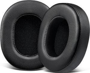 Replacement Earpads for Skullcandy Hesh 3/ANC/Evo & Crusher Wireless/ANC/Evo & Venue ANC Over-Ear Headphones Ear Pads Cushions with Soft Protein Leather Noise Isolation Foam - Black