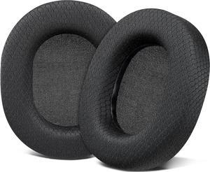 Replacement Earpads for SteelSeries Arctis 1/3/5/Arctis 7/7+/7P/7P+/7X/7X+/9/9X/Pro/Prime(Do Not Fit Any Arctis Nova) Headset Ear Pads Cushions with High-Density Foam - Black
