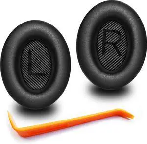 QC35 Ear Pads - Replacement Earpads for  QuietComfort 35 II and QC35 Headphones & More (Black)