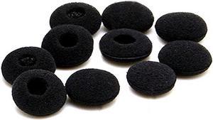 10 Pack Replacement Ear Foam for 18mm Earpiece Headphone Two Way Radio Walkie Talkie Earpiece