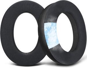 Ear Pads for Sennheiser HD599/HD598/SE/CS/SR/HD595/HD569/HD560S/Game Zero/G4ME Zero Earpads Cushions for PC37X/PC38X/PC350/PXC350/PXE350/PC360/HD380/HD380 Pro- Black