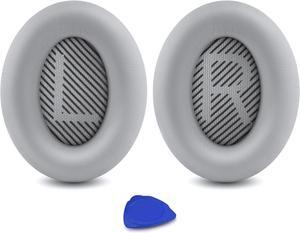 Upgraded Professional Replacement Ear Pads for  QC35 & QC35ii QuietComfort 35 Headphones Ear Pads with Softer Leather Noise Isolation Foam Added Thickness