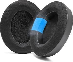 Freeze HD6XX - Cooling Gel Earpads for Sennheiser HD6XX HD58X HD600 HD650 HD660S HD660S2 HD580 HD565 & More Made by Wicked Cushions | Extra Comfortable and Cool | Black