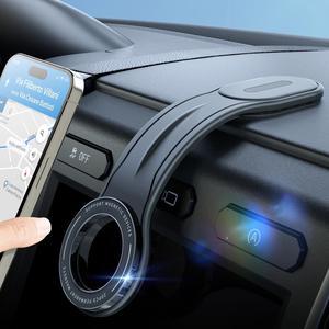 for MagSafe Car Mount Detachable Bendable Aluminum Arm Magnetic Phone Holder for Car20 Strong Magnets Cell Phone Mount for Car Dash Fit iPhone 16 15 14 13 Pro Max Mini Mag Safe Accessories
