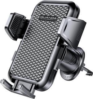 Car Phone Holder Mount for Air Vent [Never Shake Hook Clip] 360 Adjustable Vent Clip Compatible with Big Phones Thick Cases Phone Holders for Your CarCFits iPhone  and Android