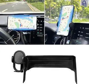 Car Phone Holder for Toyota Corolla 2019-2025 Corolla Cross 2022-2024 2025 Corolla Accessories Cell Phone Mount with 8 Inch Screen Cell Phone Automobile Cradles Hands-Free 360 Degree Rotation