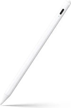 Stylus Pen for iPad 6th-11th Generation-2X Fast Charge Active Pencil Compatible with 2018-2025  iPad Pro 11/12.9/M4 iPad Air 3/4/5/M2/M3 iPad mini 5/6 Gen-White