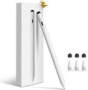 Pencil for  iPad 11th/10th/9th 13 mins Fast Charge Stylus Pen for iPad Palm Rejection Tilt Sensitivity Compatible with iPad A16/10/9/8/7/6 Pro M4/13/12.9/11 Air M3/M2/5/4/3 Mini 7/6/5