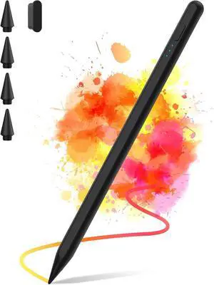 Stylus Pen for iPad 2018-2025 2X Fast Charge iPad Pencil 2nd Generation Compatible with  iPad Pro M4/ 12.9(6/5/4/3)/ 11(4/3/2/1) Mini 6/5 Air (M2/5/4/3) (10/9/8/7/6)