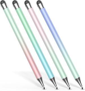 Stylus Pens for Touch Screens 2 in 1 Sensitivity & Precision Stylus Pen for iPad Stylus Pencil Compatible with iPhone  iPad Android Tablets and All Universal Touch Screen (4 Pack)