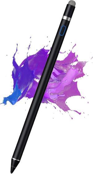 Active Stylus Pen for iPhone/iPad/Android Pencil with Dual Touch Function Rechargeable Digital Fine Point Pen for  iPad Pro/Air/Mini/iPhone/Cell Phone//Tablet Drawing & Writing