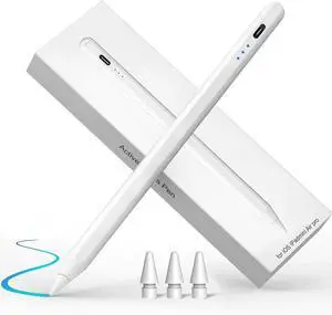 Compatible with  iPad 2025-2018 iPad Pencil for 10 Generation Fast Charge and Palm Rejection Stylus Pen for iPad 10/9/8/7/6th Gen Air 11-13/M3/M2/5/4/3rd  Pro 11/12.9/13/M4 Mini 6/5th