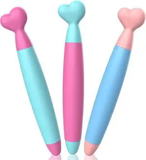 Digiroot Kids Stylus Pens - 3 Pack with Durable Rubber Tips Compatible with Fire iPad iPhone Android Tablets and Phones