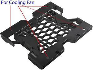 2.5 / 3.5 to 5.25 Drive Bay Computer Case Adapter HDD Mounting Bracket SSD
