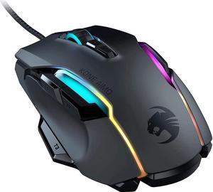 ROCCAT Kone AIMO Remastered PC Gaming Mouse, Ergonomic Performance Wired  Computer Mouse, RGB Lighting, LED Illumination, High Precision, 16.000 DPI  Optical Owl-Eye Sensor, 23 Programmable Keys, White - Newegg.com