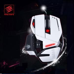 MAD CATZ The Authentic R.A.T 6+ Optical Gaming Mouse - White
