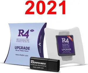 2021 New R4I SDHC Upgrade Flash Card Adapter for DS DSI 2DS 3DS New3DS & All DS Consoles - Purple