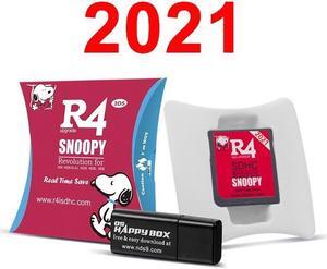 2021 New R4I SDHC SNOPPY Flash Card Adapter for DS DSI 2DS 3DS New3DS & All DS Consoles - Pink