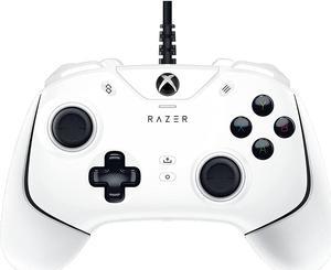 Wolverine V2 Wired Gaming Controller for Xbox Series X: Remappable Front-Facing Buttons - Mecha-Tactile Action Buttons and D-Pad - Hair Trigger Mode with Trigger Stop-Switches - White